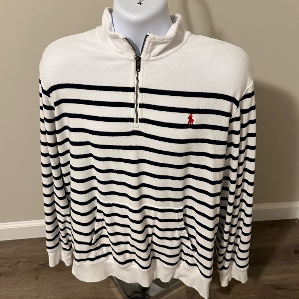 Terry 1/4 Zip Polo